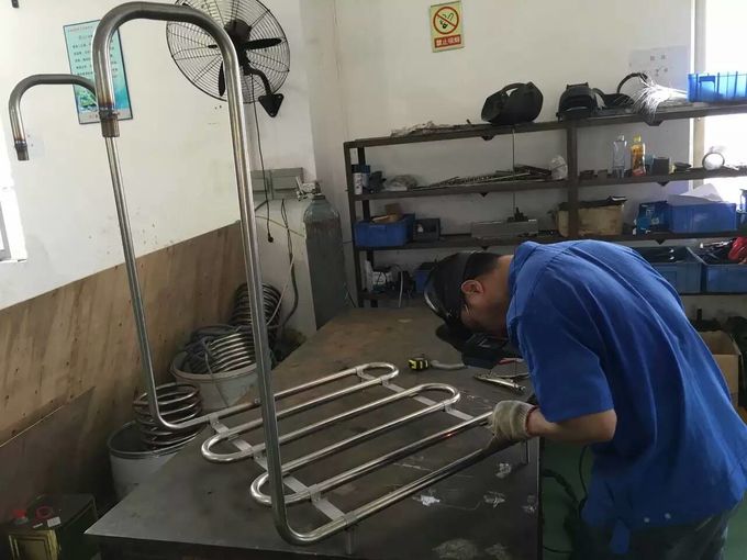 van het de Vormroestvrije staal van U van 220/380V 1KW 2KW 3KW het Industriële Water Heater Immersion Heater 15