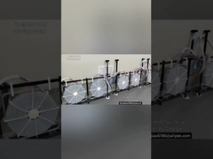 400V 3P 24KW spoelvormige PTFE-verwarmer met frame SUS316 buis buiten deksel PTFE voor chemische vloeistof