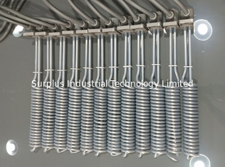 PTFE Sheathed Spiral Immersion Heater Most Chemistries Resistant