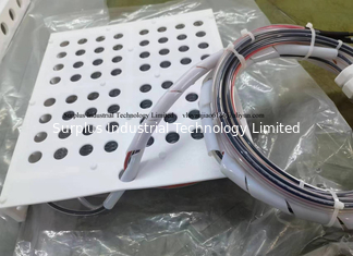 400V 3P 6KW PFA Frame Heater With Embedded Ground Wire For Chemical Solutions