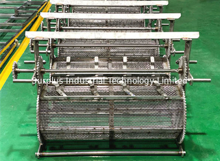 8mm Hole Continental Barrel Plating , Plating Line Equipment For Degreasing