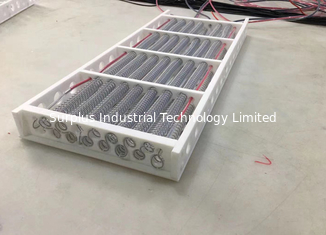 830*185*40mm Plate Type PTFE Immersion Heater For Photovoltaic Equipment
