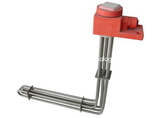 3 Element 12.7mm Tubes Stainless Steel Immersion Heater L Shaped