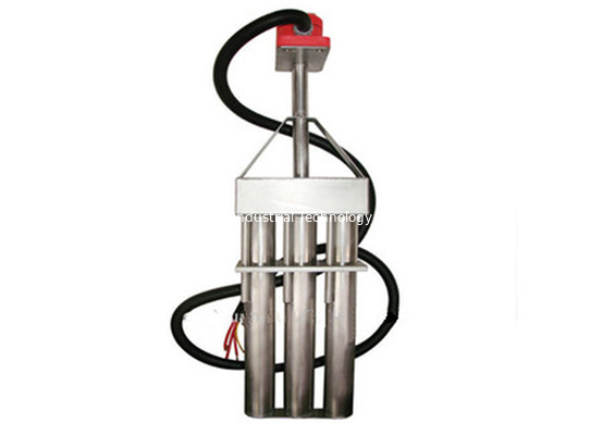 Triple Tubes Titanium Electric Immersion Heater Metal 50mm Dia
