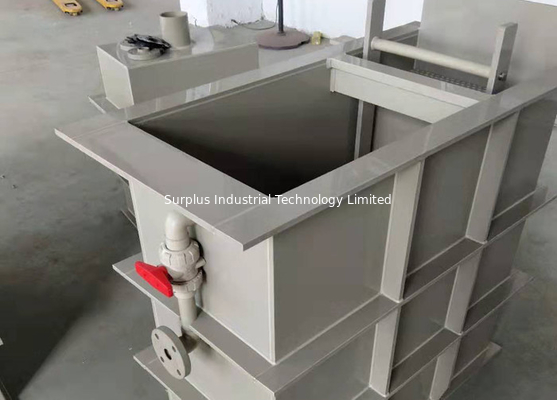 Metal Finishing Chemical Plastic Plating Tanks PP / PVC / PTFE / PVDF