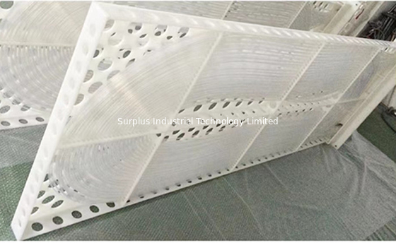 Plastic Fluoropolymer PFA Heat Exchangers Specially For Circular Tank Operation