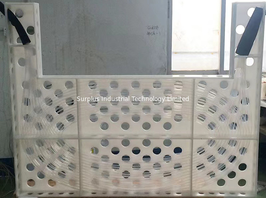 Higher Thermal Stability Fan Coil Heat Exchanger 2.5m/S PFA Material