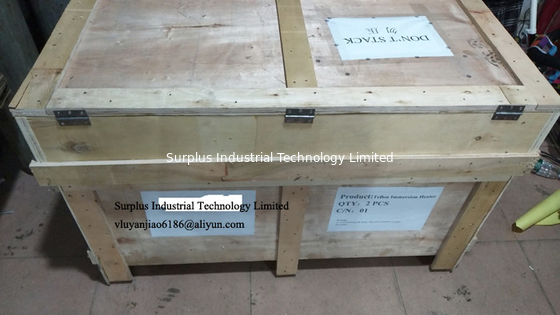 Teflon Coated PTFE Immersion Heater With PT100 Temperature Sensor