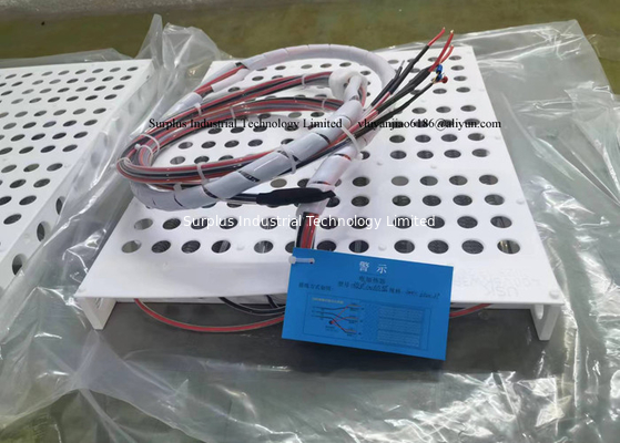 400V 3P 6KW PFA Frame Heater With Embedded Ground Wire For Chemical Solutions