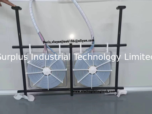 400V 3P 24KW Coil Shaped PTFE Heater With Frame SUS316 Tube Outside Cover PTFE For Chemical Liquid