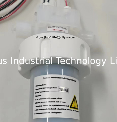 3kW 230V 1P 10 inches Electric PFA Inline Chemical Heater  Performs Unmatched Semiconductor Process Fluid Heating