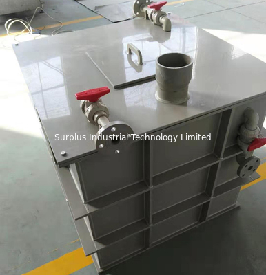 Recyclable 12mm PP Nickel Plating Tank For Storage And Mixing Of Chemicals