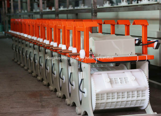 400mm Diameter PP Electroplating Barrel With Gear And Speed Regulating Motor