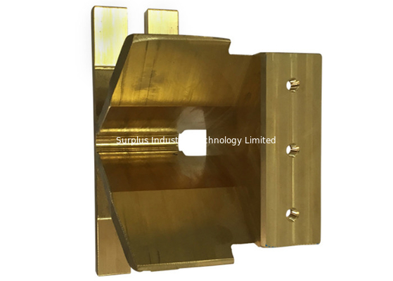 Conductive Copper Electroplating Accessories V Block For Electroplating Tank