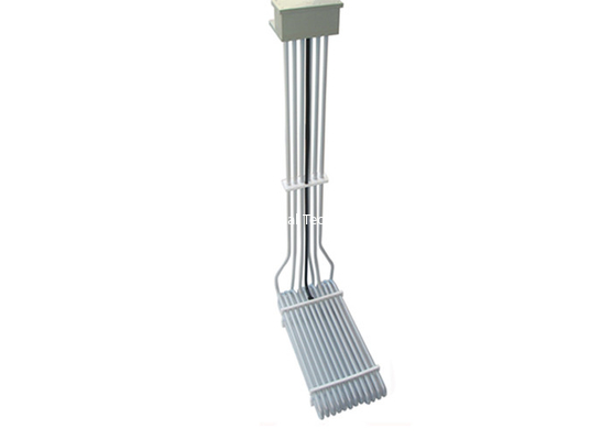 ISO9001 Three Element 3000W Immersion Water Heater L Shaped Bottom