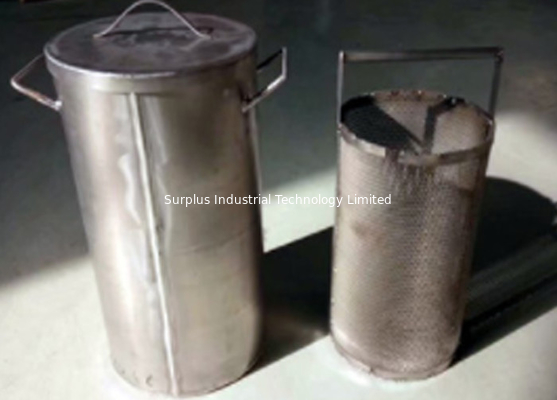 ODM Service Barrel Shaped Grade 2 Electroplating Accessories Titanium Tank