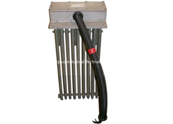 SUS316 Nine Tubes Stainless Steel Immersion Heater , 9KW Immersion Heater