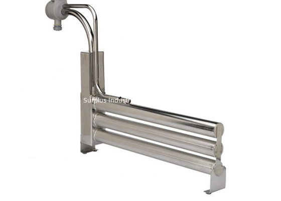 Triple Tubes Dia 50mm Bottom Immersion Heater , 3 Phase Immersion Heater
