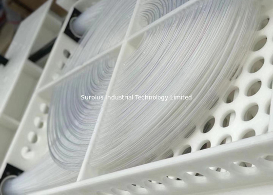 PFA Tubes PVDF Frame Coiled Tube Heat Exchanger For Alkaline Solutions