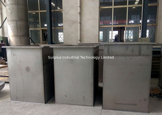 Thicker Titanium Polypropylene Plating Tanks For Chrome Electroplating