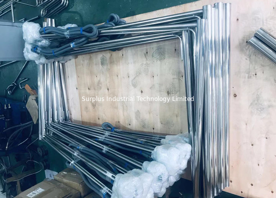 415V 3P 8KW L Shaped SUS316 Immersion Heater For Zinc Plating Tanks
