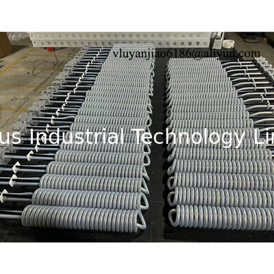 220V 4kw verticale PTFE-onderdompelingsverwarmer elektrisch over de zijkant verwarmer voor elektroplatering tank