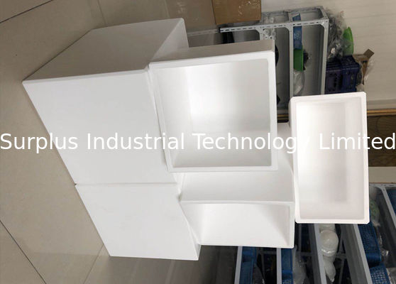 Rectangular PTFE-elektroplatingtanks Chroomplating Bad Zuur- en Alkaliweerstand